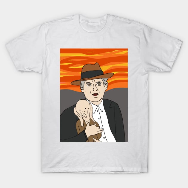 Edvard Munch T-Shirt by grekhov